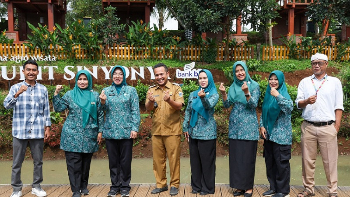 Panas! Ketua TP PKK Banten 'Ngagondang' di Agrowisata Pandeglang, Ini Pesonanya