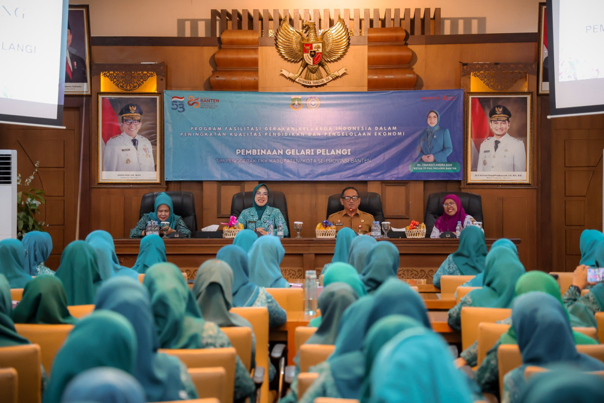 Gelari Pelangi, Strategi TP PKK Provinsi Banten  Berdayakan Desa