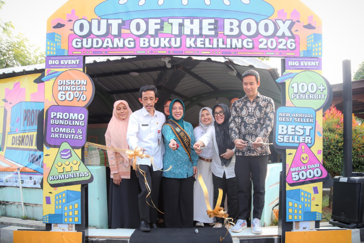 Tinawati Andra Soni Ajak Anak-anak Banten Tingkatkan Kemampuan Literasi