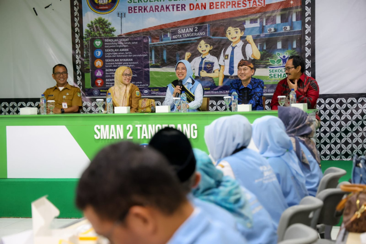 Tinjau Lomba Sekolah Sehat, Tinawati Andra Soni Tekankan Pentingnya Budaya Sehat di Sekolah