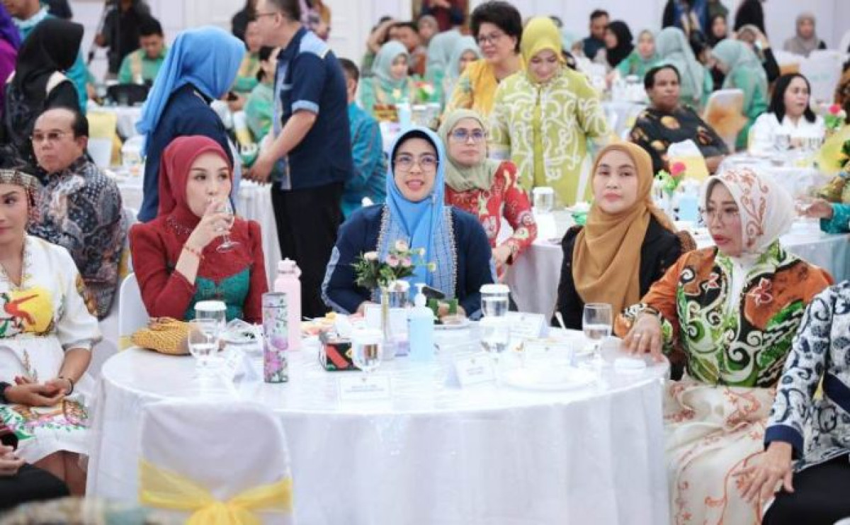 Ketua TP PKK Provinsi Banten Hadiri Gala Dinner HKG PKK Nasional ke-53 di Samarinda