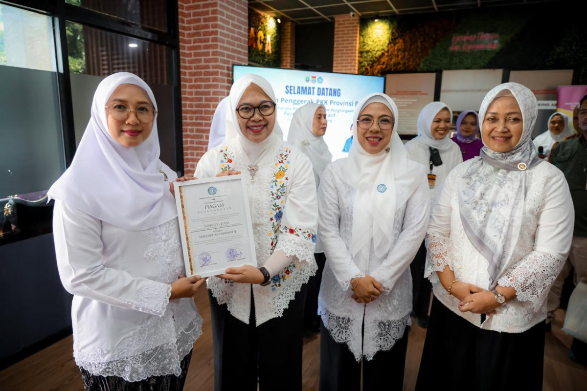 Empat Perempuan Hebat Kabupaten Tangerang Dapat Apresiasi dari Ketua TP PKK Banten