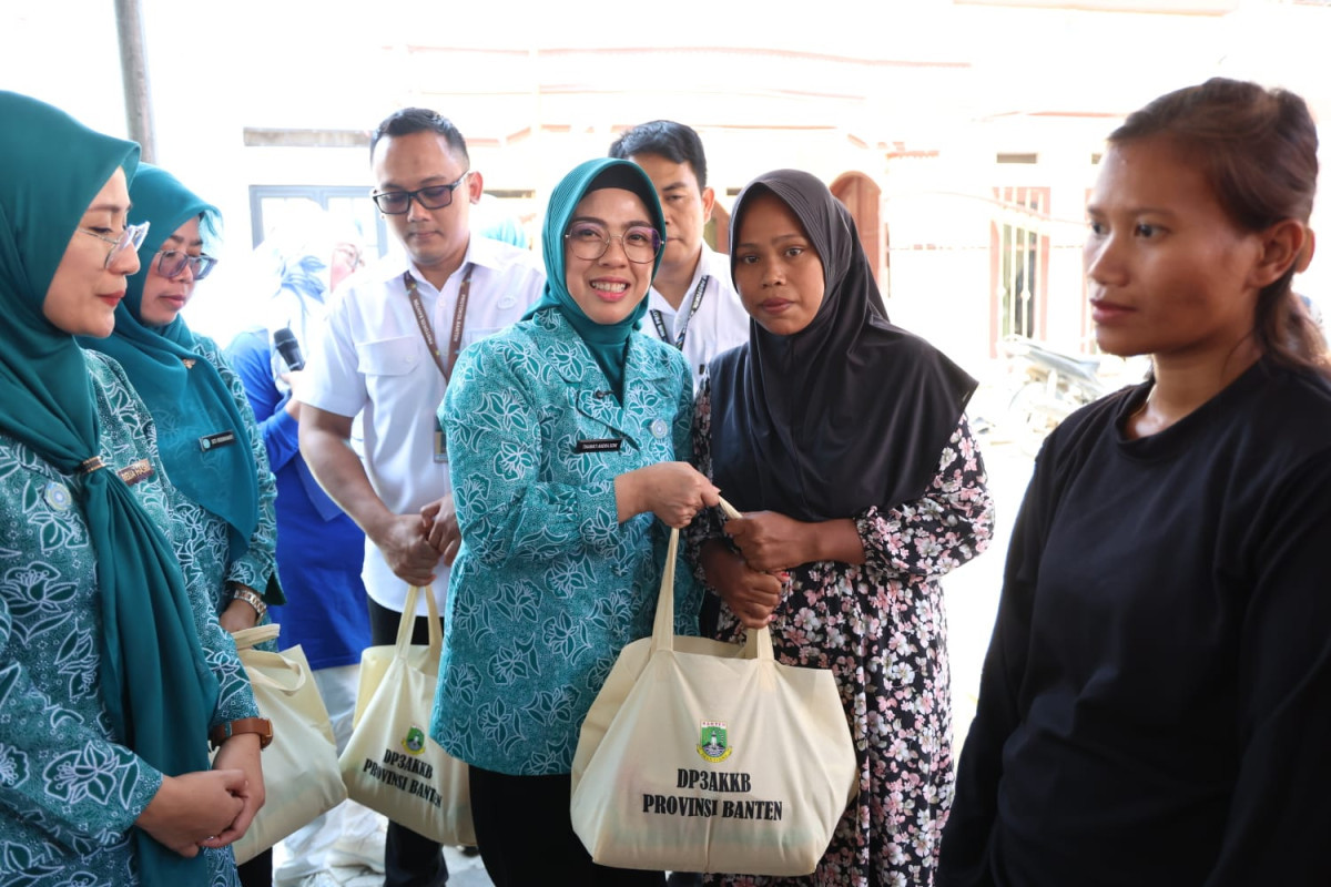 Berantas Stunting, PKK Provinsi Banten Berikan Bantuan Nutrisi ke Masyarakat