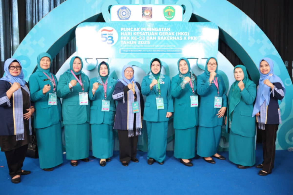 Ketua TP PKK Provinsi Banten Hadiri Puncak HKG ke-53 Samarinda